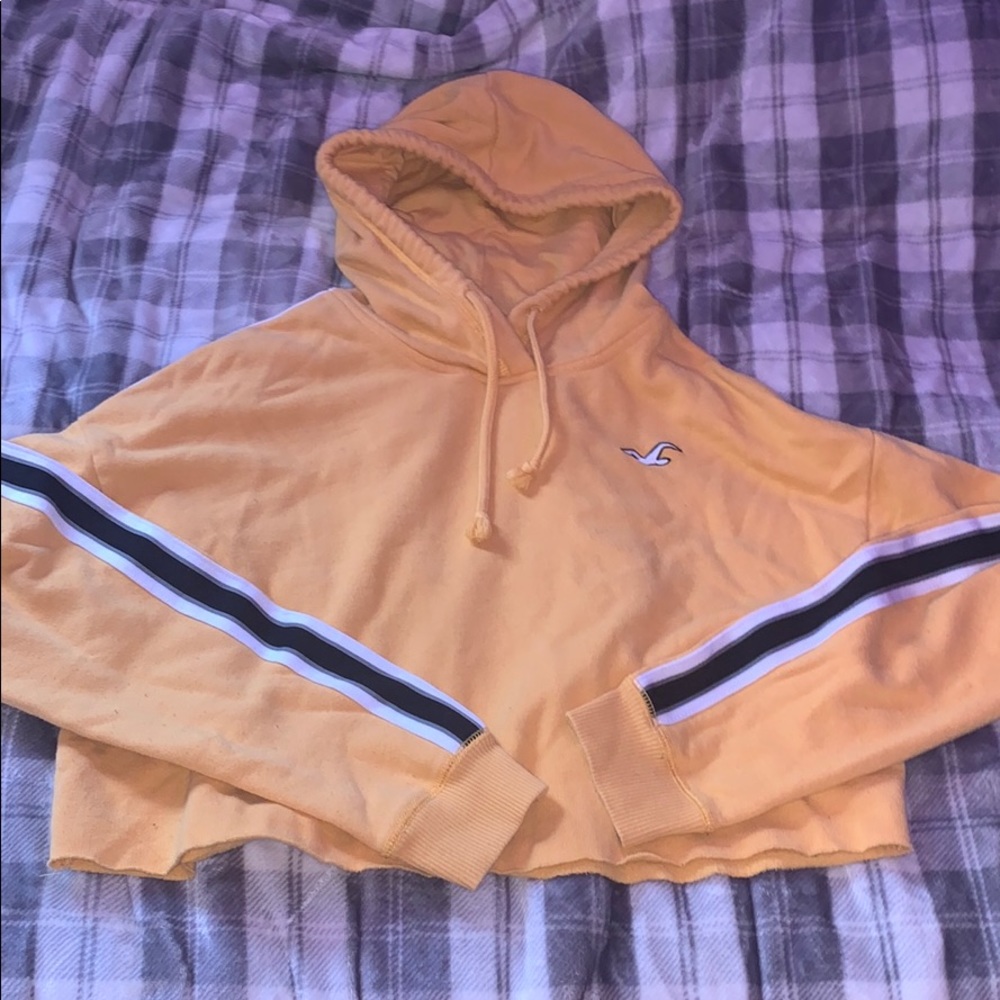 Cropped Hollister hoodie